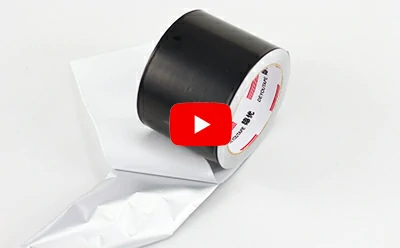 Black Aluminum Foil Tape Application