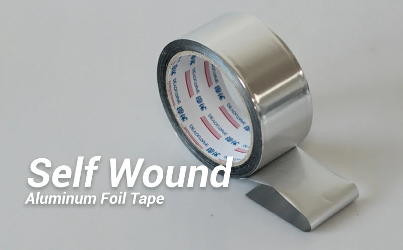 self wound aluminum foil tape uses