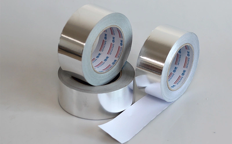 Aluminum Foil Tape Acrylic Adhesive 25um